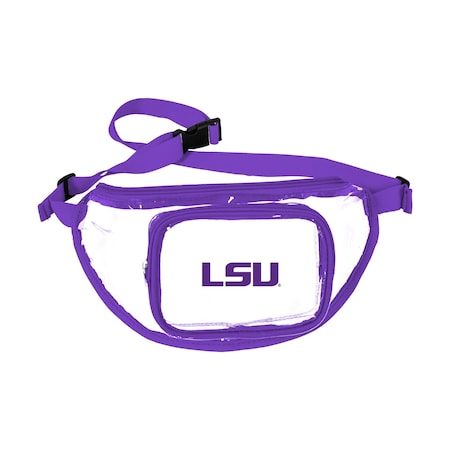 Logo Brands LSU Clear Fanny Pack 162-881